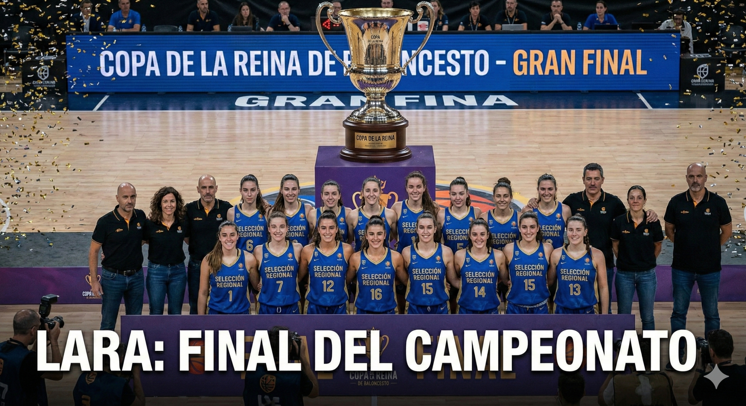 Lara, ante la final del campeonato de su vida.