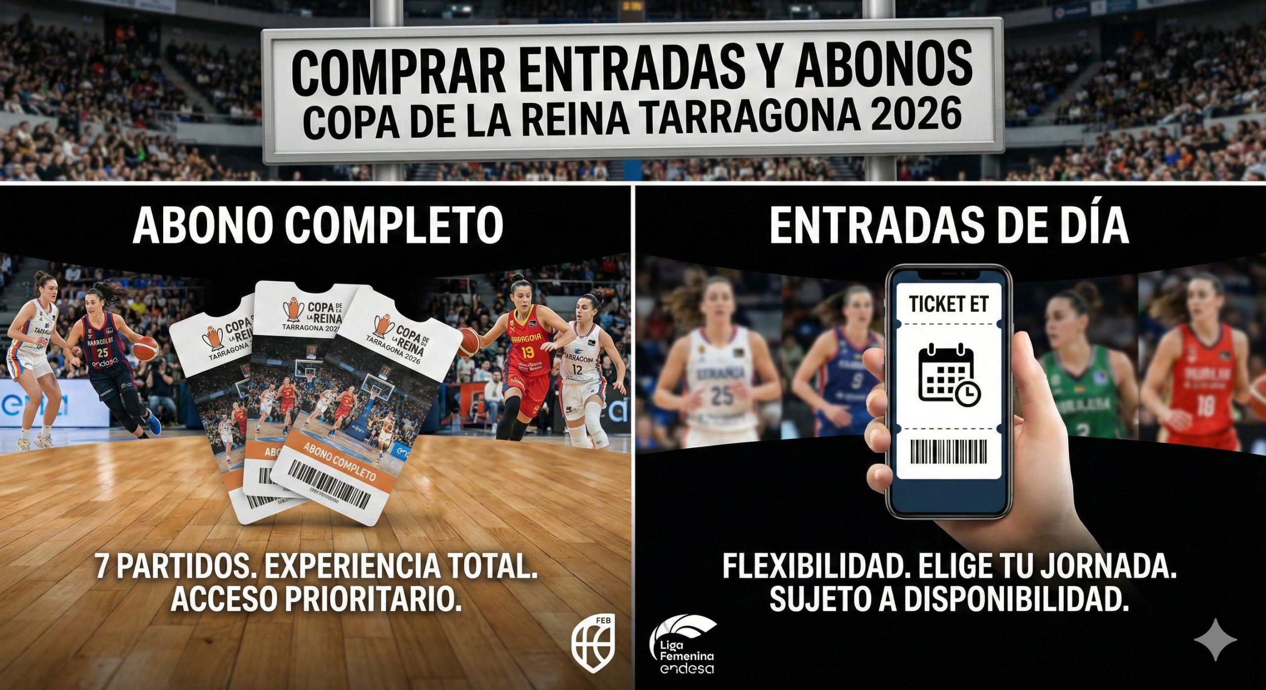 Entradas y abonos online Copa de la Reina 2026 Tarragona – precios y compra