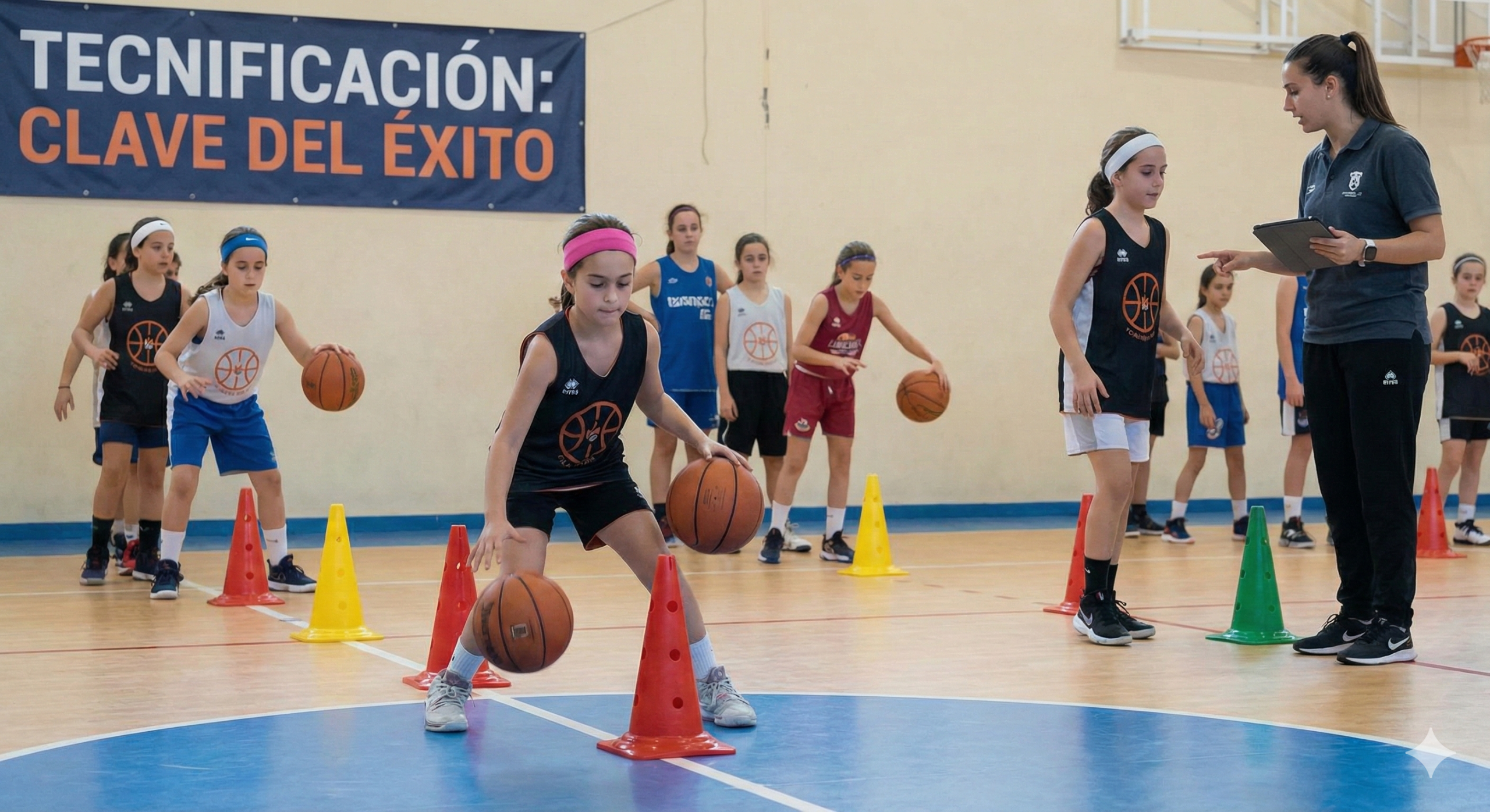 Tecnificación individual en baloncesto: mejorar tiro, bote, defensa y preparación física y mental de jugadores y jugadoras