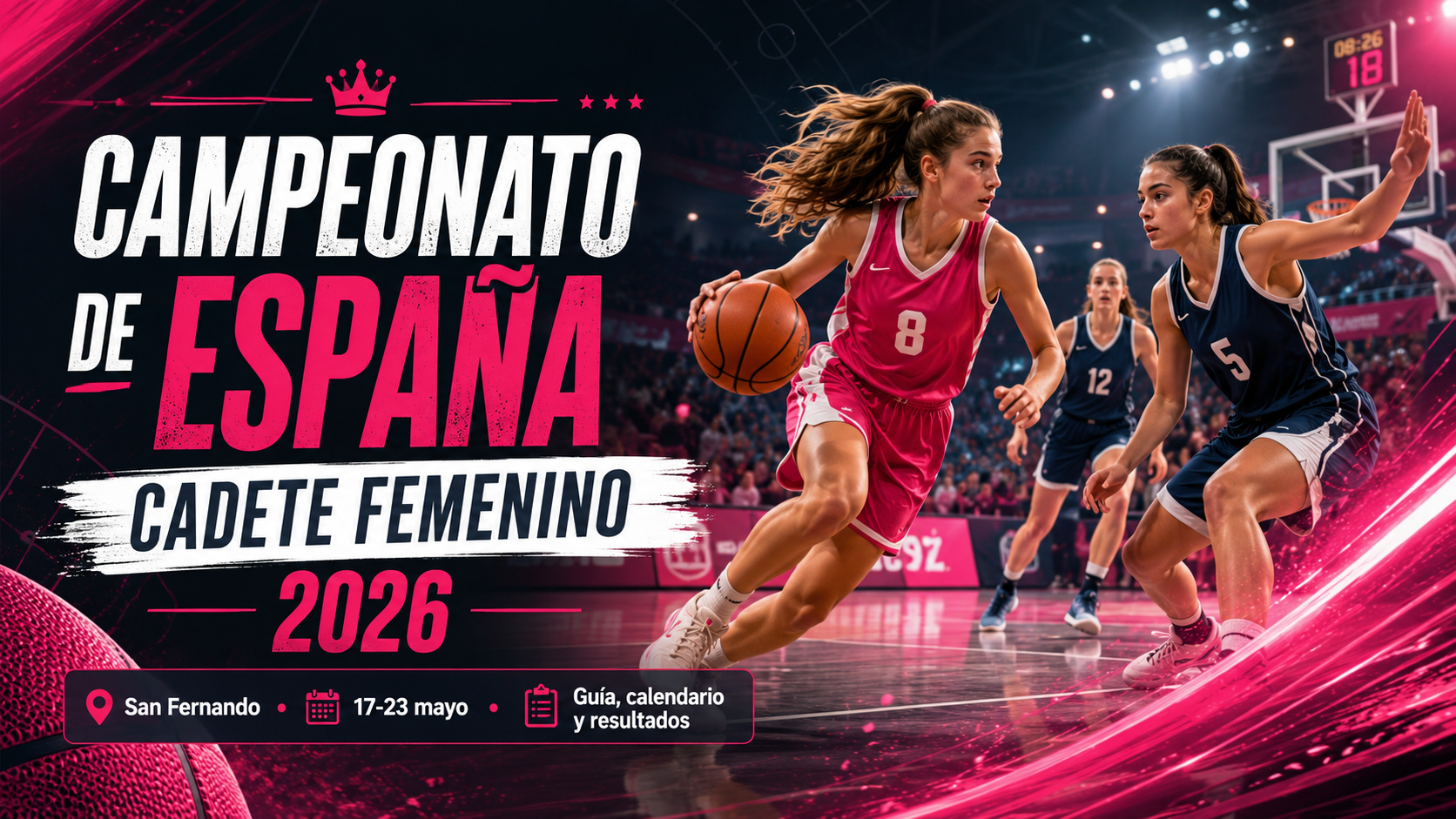 ampeonato de España Cadete Femenino 2026 en San Fernando