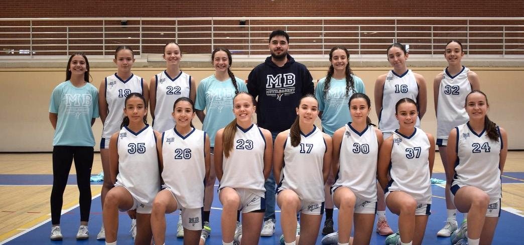 Plantilla infantil femenino 2026 ARANGUREN MUTILBASKET GRUPO B