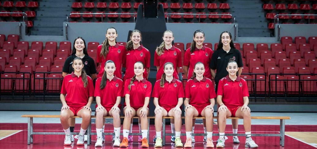 Plantilla infantil femenino 2026 CASADEMONT ZARAGOZA GRUPO H