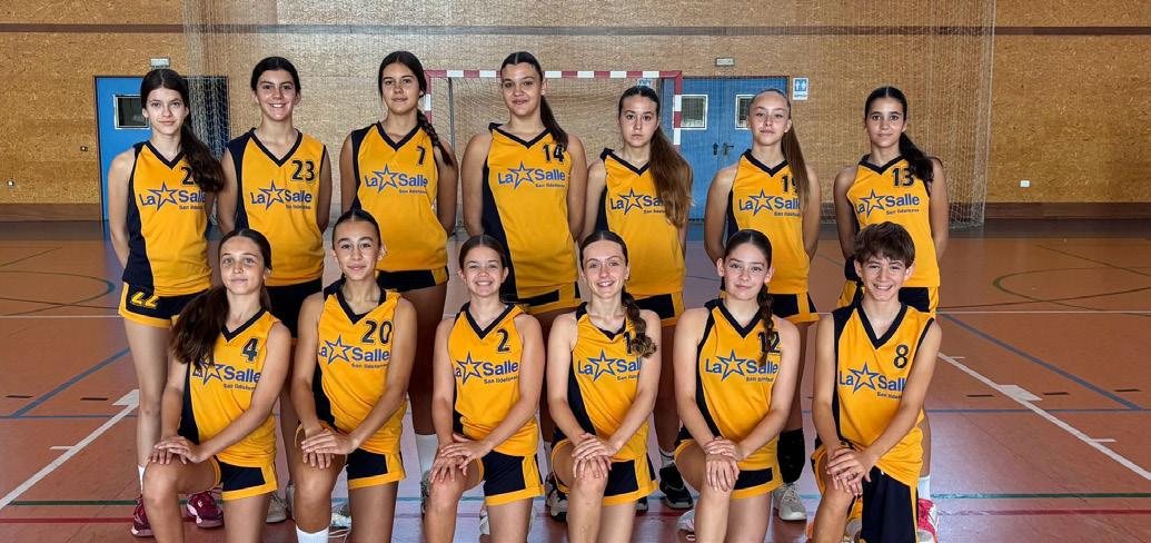 Plantilla infantil femenino 2026 CB LA SALLE SAN ILDEFONSO GRUPO D