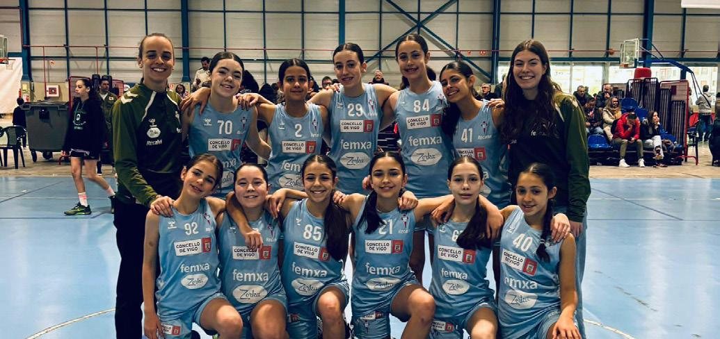 Plantilla infantil femenino 2026 CELTA FEMXA ZORKA GRUPO H