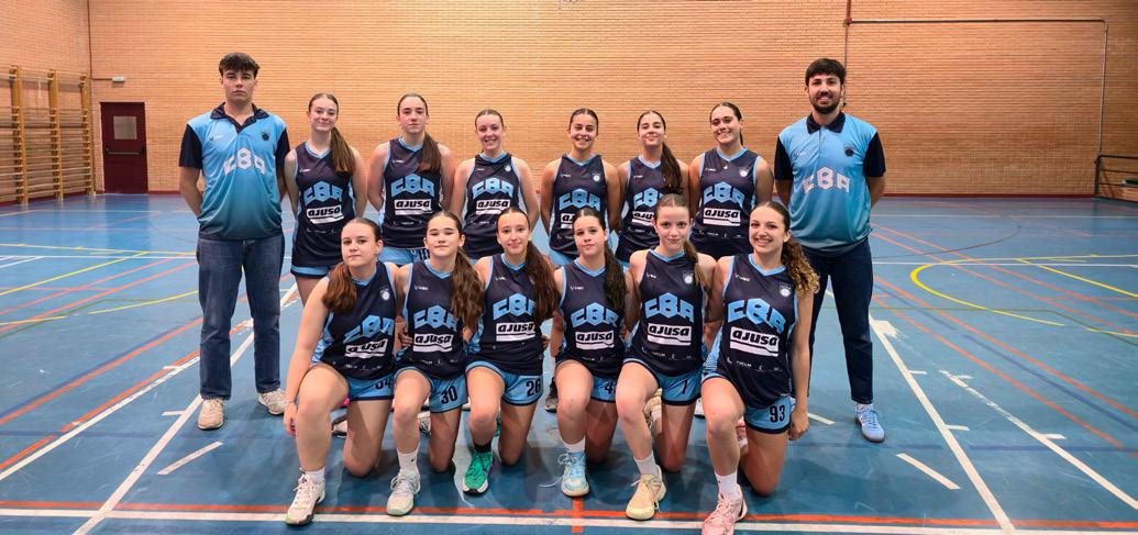 Plantilla infantil femenino 2026 CLUB BALONCESTO ALBACETE GRUPO E