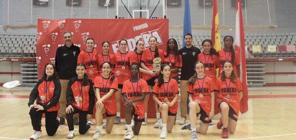 Plantilla infantil femenino 2026 CSB FODEBA GIJÓN GRUPO H