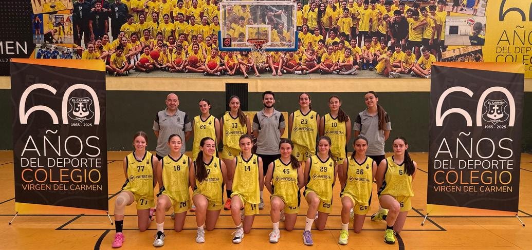 Plantilla infantil femenino 2026 CV CARMEN AMARILLO GRUPO C