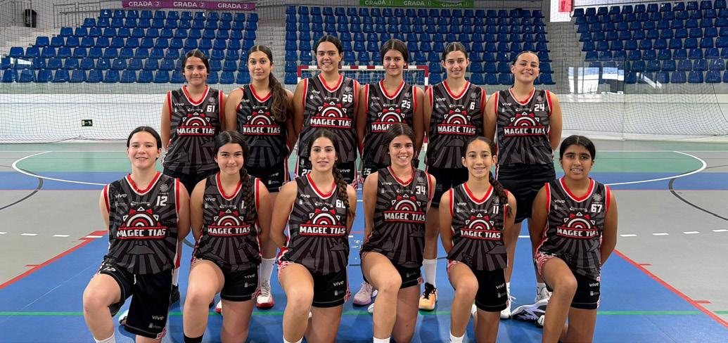 Plantilla infantil femenino 2026 DESATASCOS TIMANFAYA MAGEC TÍAS GRUPO F
