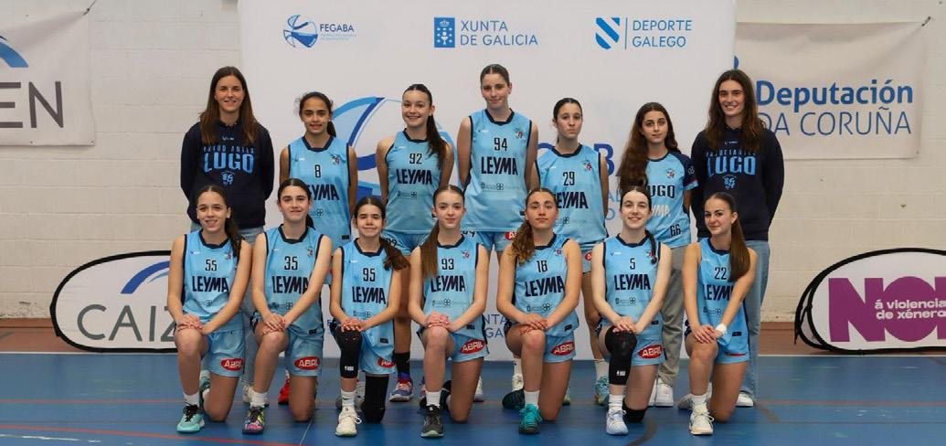 Plantilla infantil femenino 2026 ESTUDIANTES LUGO RIO DE GALICIA GRUPO G