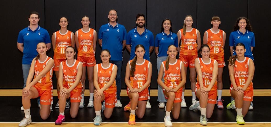 Plantilla infantil femenino 2026 FUNDACIÓN VALENCIA BÀSQUET 2000 GRUPO B