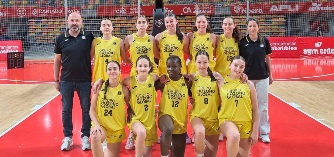 Plantilla infantil femenino 2026 HOZONO GLOBAL JAIRIS GRUPO E