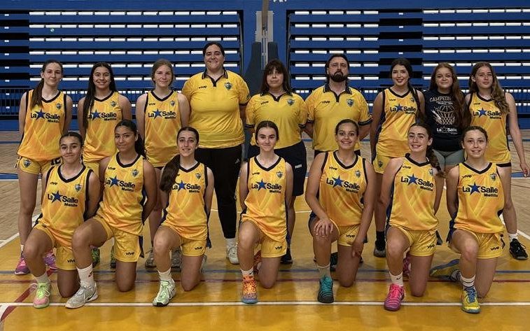 Plantilla infantil femenino 2026 LA SALLE GRUPO F