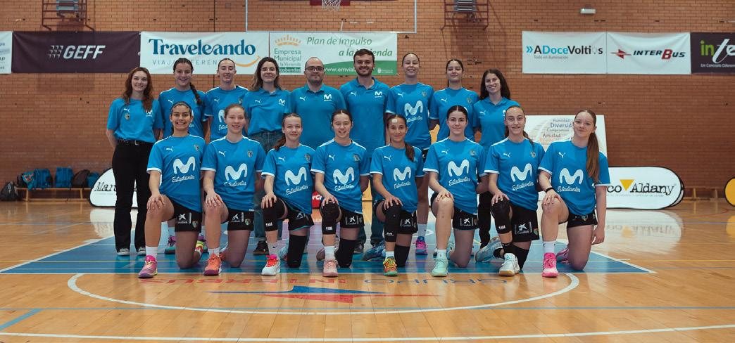 Plantilla infantil femenino 2026 MOVISTAR ESTUDIANTES GRUPO A