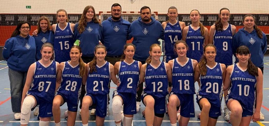 Plantilla infantil femenino 2026 ÓPTICA FELIU CB SANTFELIUENC GRUPO C